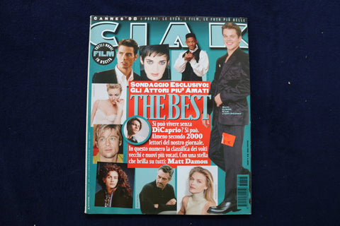 1998 JUNE CIAK MAGAZINE - MATT DAMON COVER - ITALIAN - E 17482