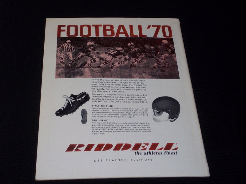 1970 JANUARY COACH & ATHLETE MAGAZINE - MCGUIRE & ROCHE SC - E 3105