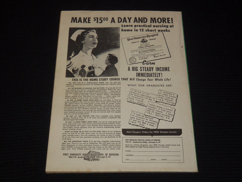 1956 NOV TV AND MOVIE SCREEN MAGAZINE - PERRY COMO & LIZ TAYLOR COVER- E 16249