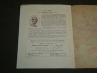 1932 FIRST INTERNATIONAL SUMMER SCHOOL OF DANCE PROGRAM - BUXTON - J 4842