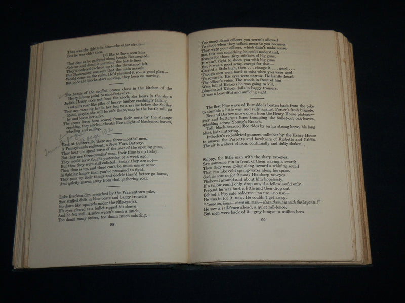 1928 JOHN BROWN'S BODY HARDCOVER BOOK BY STEPHEN VINCENT BENET - KD 7124