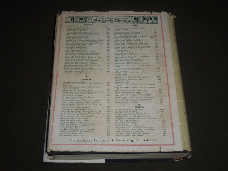 1958 THE HUNTER'S ENCYCLOPEDIA EDITED BY RAYMOND R. CAMP BOOK - I 763