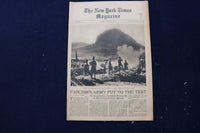 1935-1936 NEW YORK TIMES MAGAZINE SECTIONS - LOT OF 3 - NP 8860