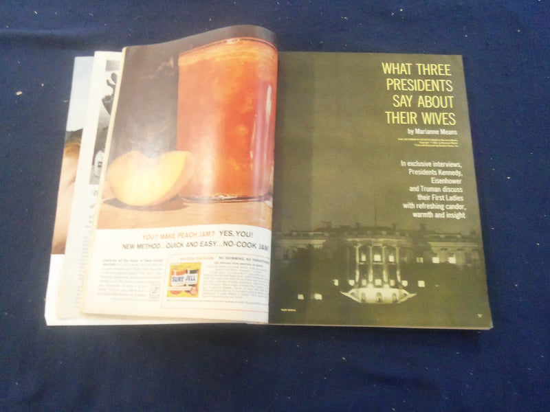 1963 AUGUST GOOD HOUSEKEEPING MAGAZINE - NICE COVER, ARTICLES & ADS - F 252Q