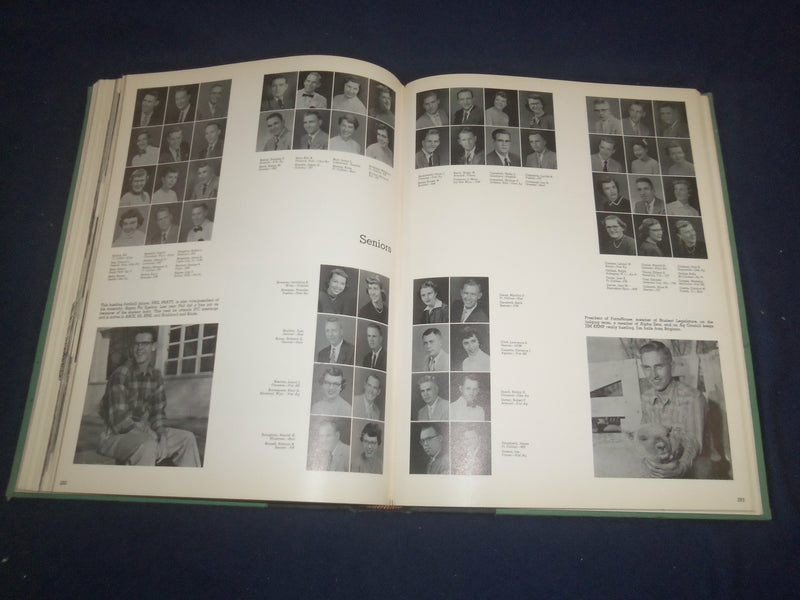 1955 SILVER SPRUCE COLORADO A&M COLLEGE YEARBOOK- FORT COLLINS, COLORADO-YB 2416
