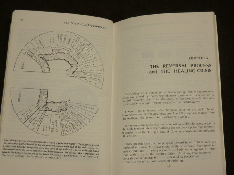 1976 DOCTOR-PATIENT HANDBOOK - REVERSAL PROCESS AND HEALING CRISIS - J 6136
