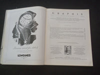 1946 MARCH/APRIL GRAPHIS MAGAZINE - FRENCH-ENGLISH-GERMAN TEXT - SP 8013T