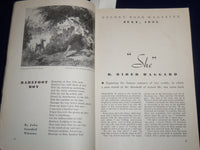 1935 JULY GOLDEN GOLDEN BOOK MAGAZINE - HAGGARD - SAKI - PARKER - ST 3367F