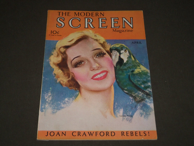 1931 JULY THE MODERN SCREEN MOVIE MAGAZINE - LORETTA YOUNG COVER - M 20
