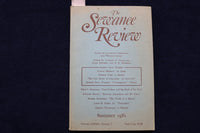1981 SUMMER THE SEWANEE REVIEW SOFTCOVER BOOK-LOUIS D. RUBIN ESSAY SIGNED- K 737