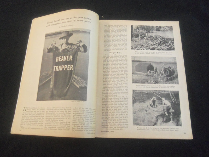 1949 NOVEMBER OPEN ROAD MAGAZINE - SID LUCKMAN, STAR QUARTERBACK - B 5530K