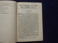 1914 THE PATROL OF THE SUNDANCE TRAIL HARDCOVER BOOK BY RALPH CONNOR - KD 8369