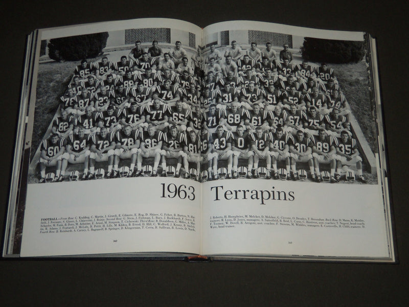 1964 TERRAPIN UNIVERSITY OF MARYLAND COLLEGE YEARBOOK - GREAT PHOTOS - YB 1167