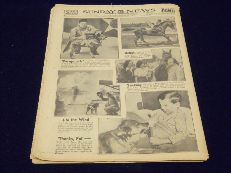 1941 DEC 14 NEW YORK DAILY NEWS - DEFENSE GRAVY DUE FOR CAPITOL EXPOSE - NP 1926