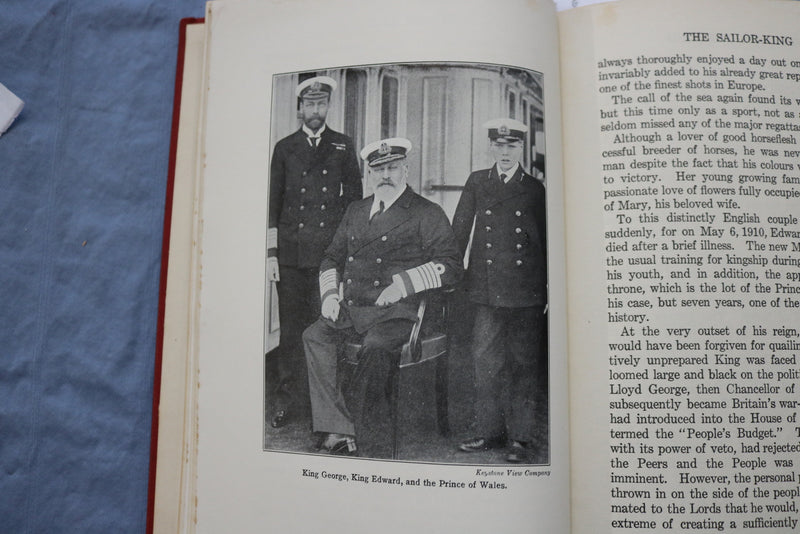 1936 LONG LIVE THE KING! HARDCOVER BOOK BY E. ACLAND & E. BARTLETT - KD 9379