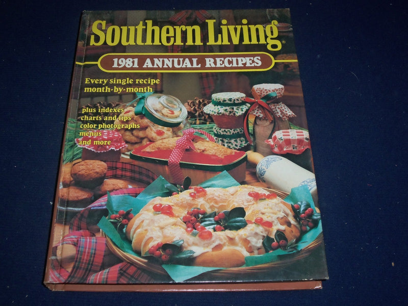 1981-1989 SOUTHERN LIVING ANNUAL RECIPES HARDCOVER BOOK LOT OF 9 - KD 1713