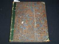 1828-1829 NEW YORK MIRROR AND LADIES GAZETTE BOUND VOLUME - SHELLEY - R 89P