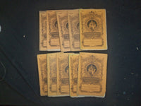 1872 OUR YOUNG FOLKS MAGAZINE - LOT OF 10 ISSUES - WR 1206