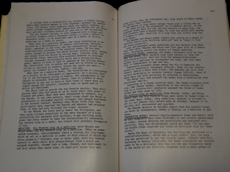 1983 ETNOLOGISKA STUDIER - NGANGELA AND NKOYA ENTNOZOOLOGY BY SILOW - J 7451