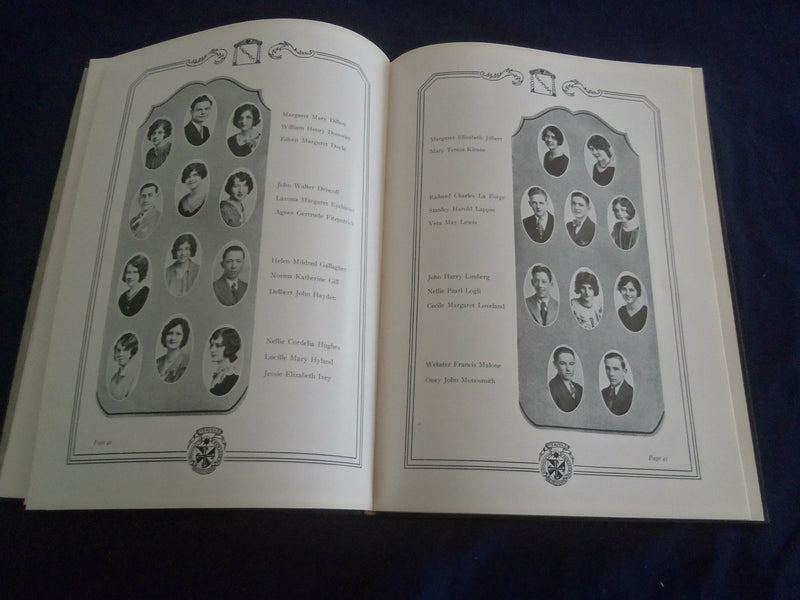 1929 THE THOMIST ST. THOMAS HIGH SCHOOL YEARBOOK - ROCKFORD, ILLINOIS - YB 2627