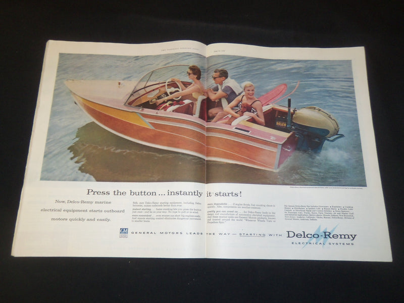 1956 JUNE 23 THE SATURDAY EVENING POST MAGAZINE - ILLUSTRATED COVER - SP 5631