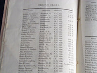 1839-1840 CATALOGUE OF THE THEOLOGICAL SEMINARY AT ANDOVER MASSACHUSETTS- J 4490