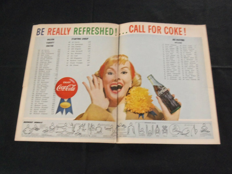 1960 NOVEMBER 10 SOUTH GATE VS. WILSON FOOTBALL PROGRAM - J 3722