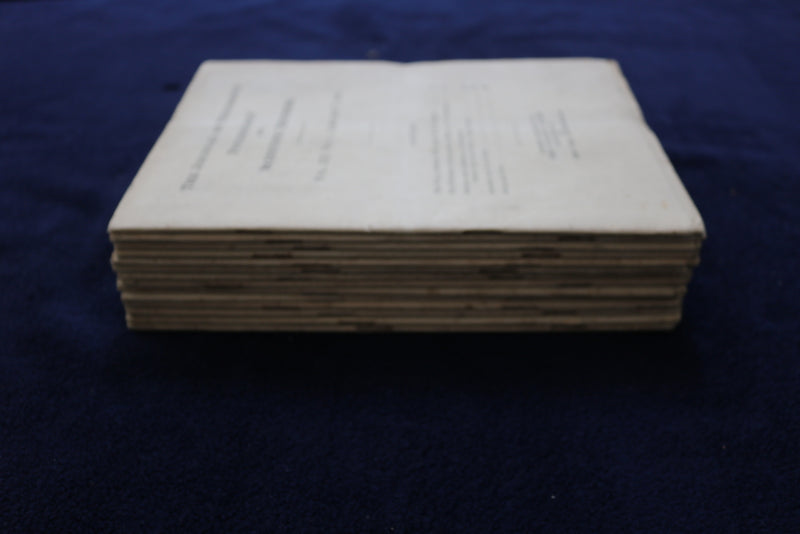 1915 THE JOURNAL OF PHILOSPHY AND SCIENTIFIC METHODS - LOT OF 14 - O 3354