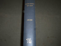 1939 THE MAGAZINE OF ART BOUND VOLUME - GREAT ENGRAVINGS & ILLUS - R 447