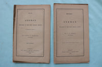 1846-1883 C.A. BARTOL SERMON & DISCOURSE BOOKLETS - BOSTON - LOT OF 26- O 3979