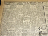 1915 JUNE 3 NEW YORK TIMES - AFFIDAVITS ABOUT LUSITANIA GUNS - NT 7693