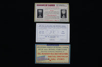 1900'S ADVERTISING CARDS - LOT OF 3 - K 2777