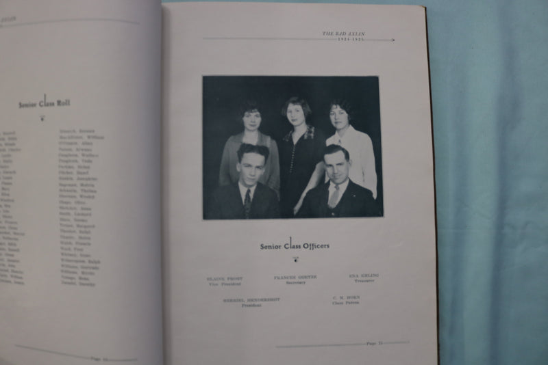 1925 THE BAD AXIAN BAD AXE HIGH SCHOOL YEARBOOK - BAD AXE, MICHIGAN - YB 3570