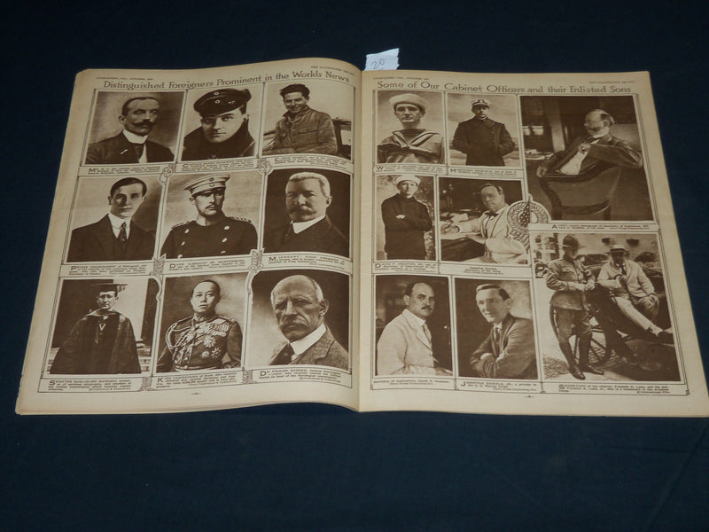 1917 OCTOBER THE ILLUSTRATED REVIEW MAGAZINE SECTION - WORLD WAR I - NP 4524