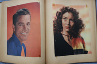 1940'S MOVIE STAR PHOTOS SCRAPBOOK - LARRY PARKS - RONALD REAGAN - E 26467