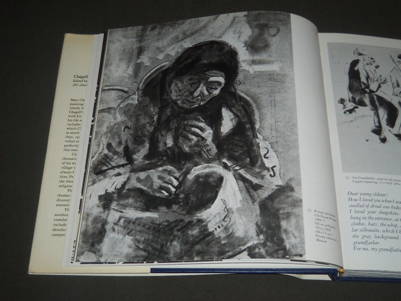 1982 CHAGALL BY CHAGALL EDITED BY CHARLES SORLIER HARDCOVER BOOK - I 714