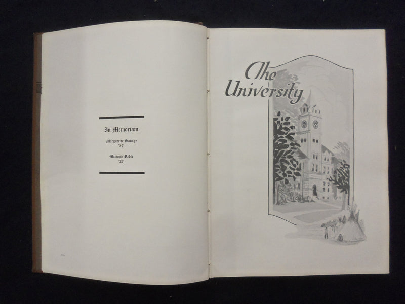 1925 SENTINAL UNIVERSITY OF MONTANA YEARBOOK - MISSOULA, MONTANA - YB 3293