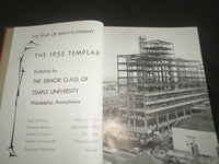 1955 TEMPLAR TEMPLE UNIVERSITY YEARBOOK - PHILADELPHIA, PENNSYLVANIA - YB 2508