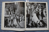 1960 PICTURE BOOK OF PRINCESS MARGARET'S WEDDING HARDCOVER BOOK - KD 9368