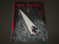 1954 MARCH 6 NEW YORKER MAGAZINE FRONT COVER ONLY - GREAT ART FOR FRAMING