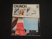 2002 CRUNCH MAGAZINE - ALICIA SILVERSTONE COVER - SP 7913