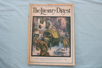 1917 DEC 29 THE LITERARY DIGEST MAGAZINE - SOMEWHERE IN FRANCE COVER - E 26611