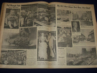 1945 MAY 27 NEW YORK SUNDAY MIRROR - TOKYO RAZED JAPS ADMIT- CHURCHILL - NP 1807