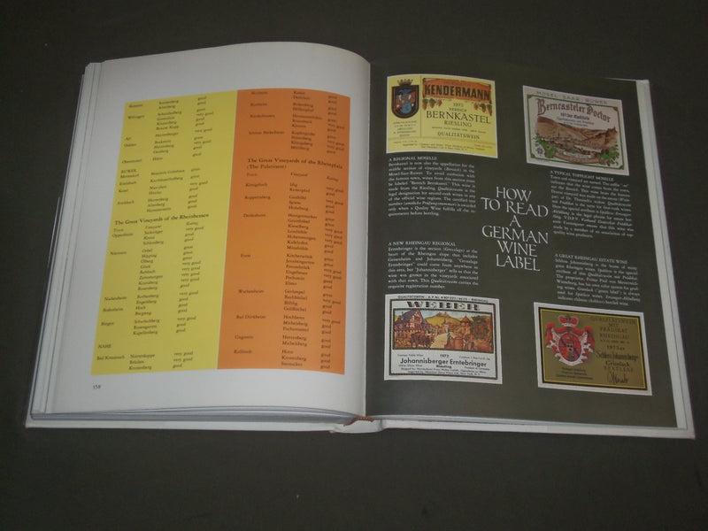 1975 THE JOYS OF WINE BOOK BY CLIFTON FADIMAN & SAM AARON- GREAT PHOTOS - I 1461