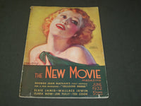 1932 JUNE THE NEW MOVIE MAGAZINE - JEANETTE MACDONALD COVER - M 317
