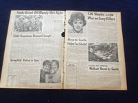 1965 NOV 17 BOSTON RECORD AMERICAN NEWSPAPER - VOLPE CALLS WAR PARLEY -NP 6308
