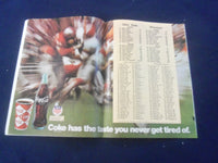 1967 NOV 11 FOOTBALL PROGRAM - OHIO STATE UNIV VS UNIV OF WISCONSIN - SP 9337D