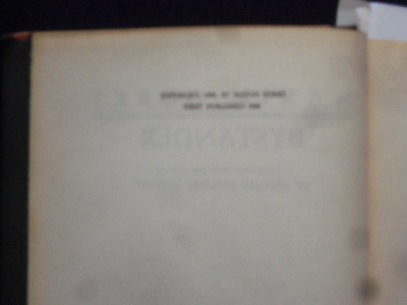 1930 BYSTANDER HARDCOVER BOOK BY MAXIM GORKI- KD 8598