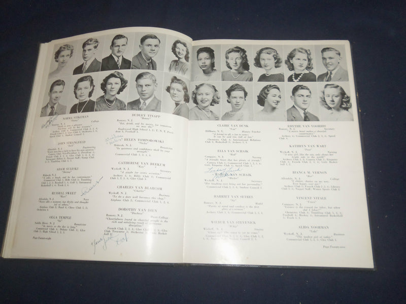 1940 THE NUGGET RAMSEY HIGH SCHOOL YEARBOOK - RAMSEY, NEW JERSEY - YB 2369