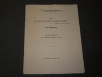 1912 AUGUST 30 UNIVERSITY OF CHICAGO 84TH CONVOCATION PROGRAM - J 3475